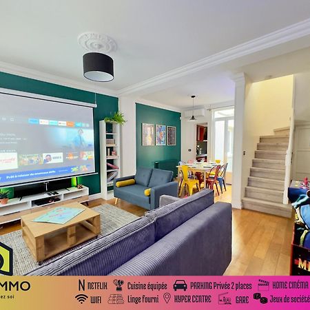 Maison 3Ch - Cinema - Game Room - Parking - Gare Amiens Zewnętrze zdjęcie