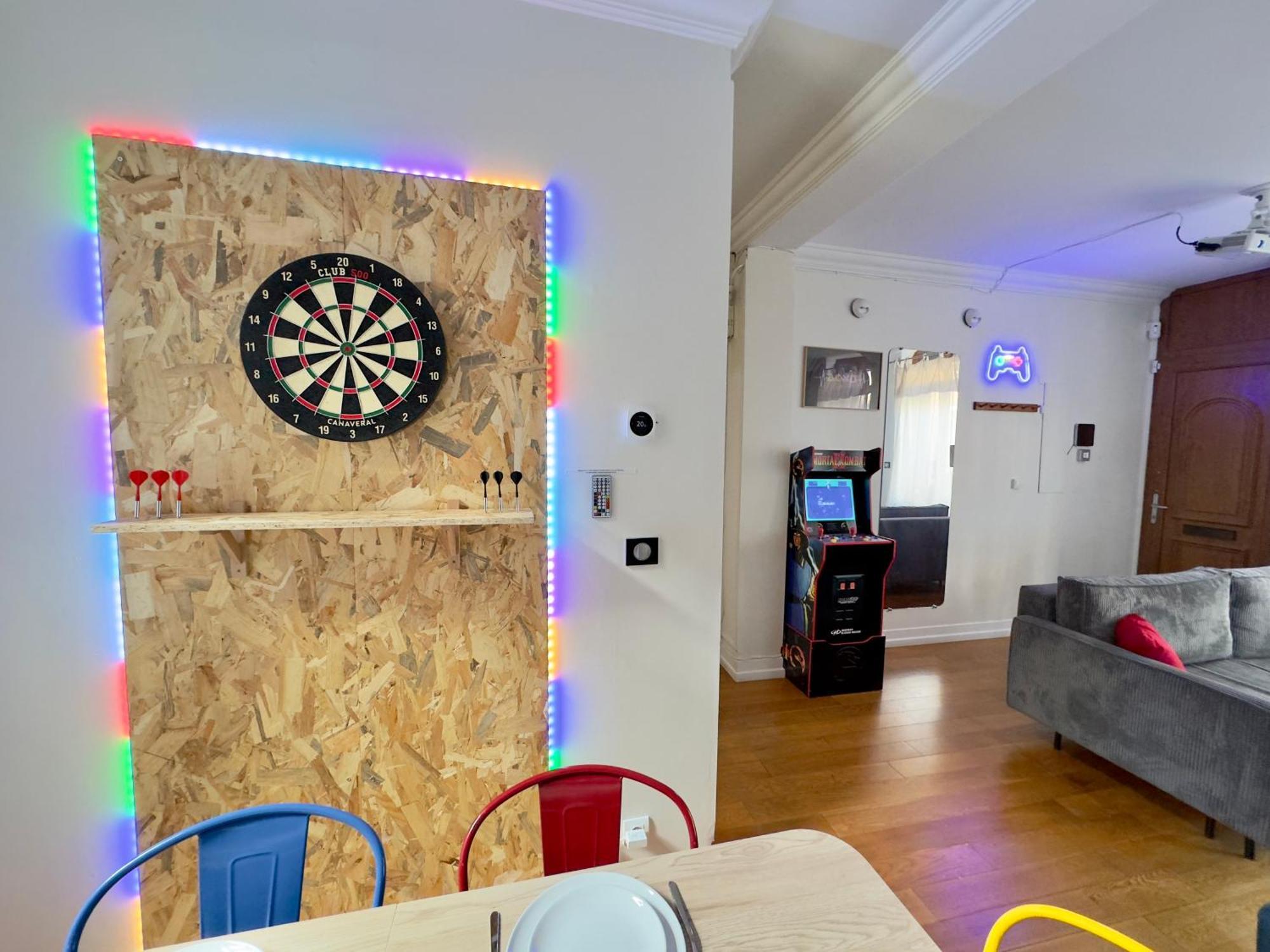Maison 3Ch - Cinema - Game Room - Parking - Gare Amiens Zewnętrze zdjęcie
