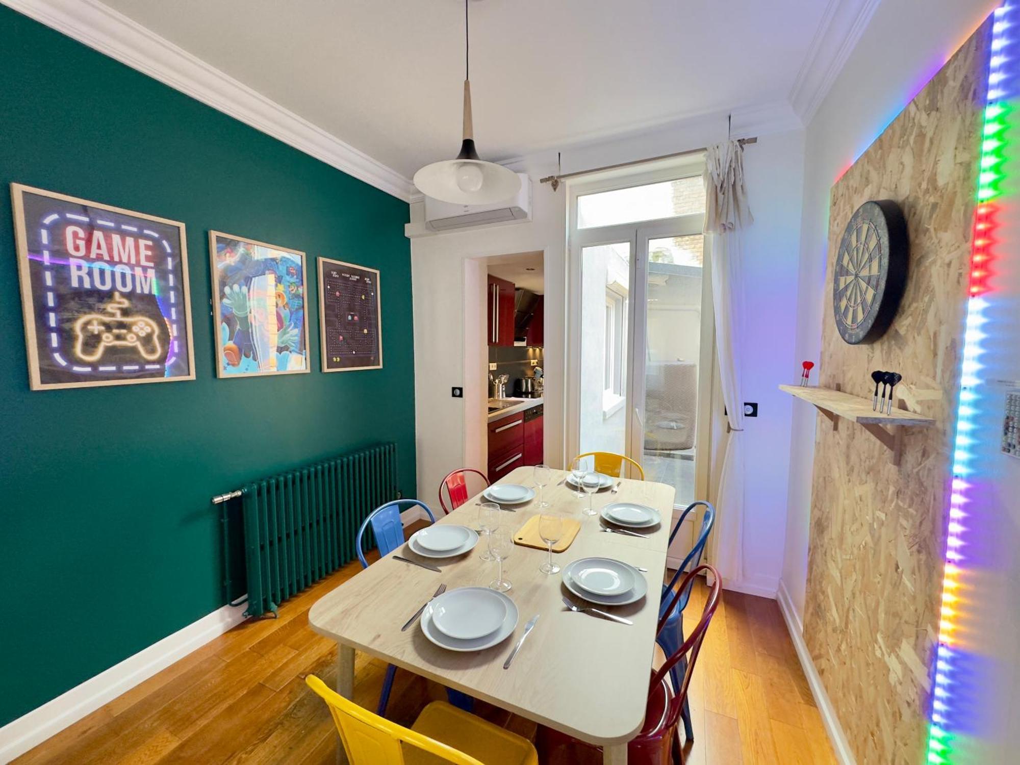 Maison 3Ch - Cinema - Game Room - Parking - Gare Amiens Zewnętrze zdjęcie